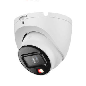 DH-IPC-HDW1839TP-A-IL-0280B-S6 - Cámara IP Domo de 8MP con resolución 4K, lente de 2.8 mm y ángulo de visión de 105°. Equipado con iluminador dual, micrófono integrado, IR de 30m, DWDR, H.265, PoE. protección IP67.