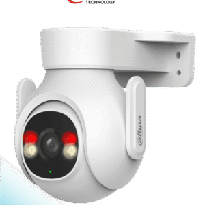 DH-P5B-PV- Cámara IP PT WiFi de 5 Megapíxeles con audio bidireccional (micrófono y altavoz), sirena de 110dB, WiFi 6, detección de personas y vehículos, IP65 y ranura MicroSD. #WiFi#DHWifi