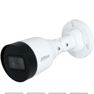IPC-HFW1230S1-A - Cámara IP Bullet de 2MP, lente de 2.8mm, ángulo de visión de 102 grados, micrófono integrado, compresión H.265+, IR de 30m, protección IP67, PoE, DWDR