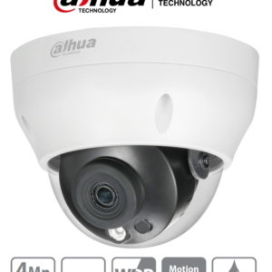 IPC-HDPW1431R1-S4 - Camara IP Domo de 4 Megapixeles/ Lente de 2.8mm/ IR de 30 Mts/ H.265/ WDR Real/ IP67/ PoE/ 3D DNR/ HLC/
